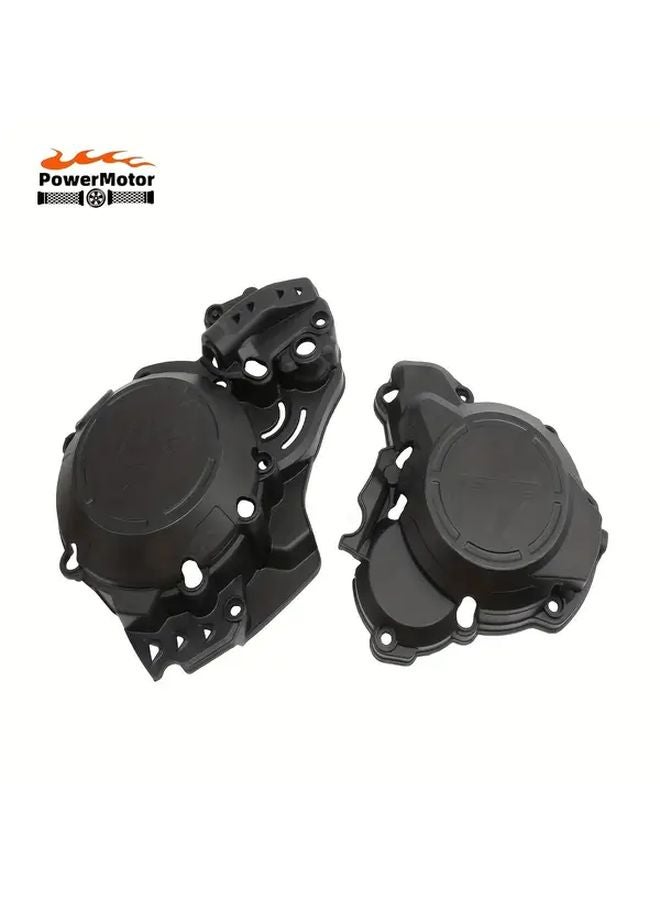 Black Motorcycle Ignition Clutch Cover Guard Protector Kit for KTM GAS GAS 2017 2023 - Image 1